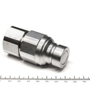 БРС для РВД Flat Face G 1/2" ниппель (LSQ-FF-04PF-G1/2 DN12.5)