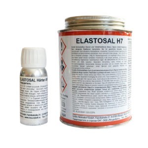 Клей для конвейерных лент Elastosal H7 (для холодной вулканизации в компл. с отвердителем), жест. банка 1 кг