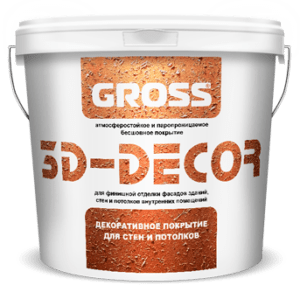 Декоративное покрытие Gross 3D-Decor