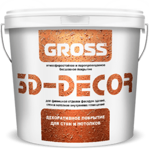 Декоративное покрытие Gross 3D-Decor