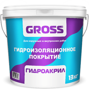 Полимерное покрытие GROSS гидроакрил