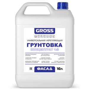 Грунтовка GROSS фасад